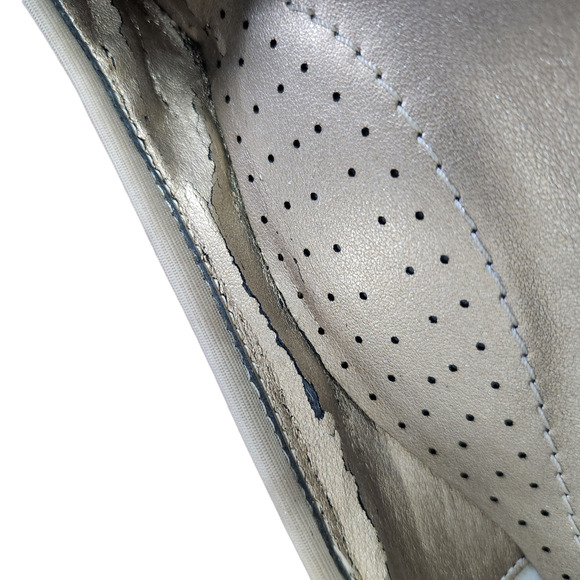 Vaneli Serene Gold Quilted Ballet Flat 9.5 - Picture 12 of 13